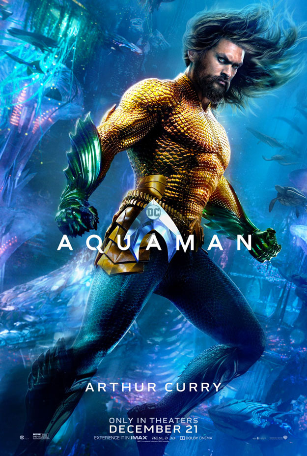 Nuevo póster de Aquaman... Arthur Curry