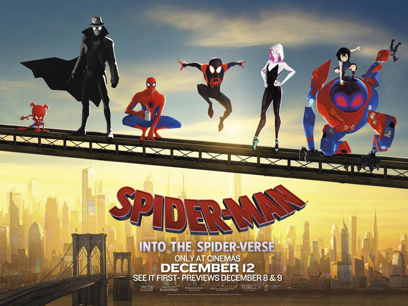 Un nuevo cartel de Spider-Man: un nuevo universo