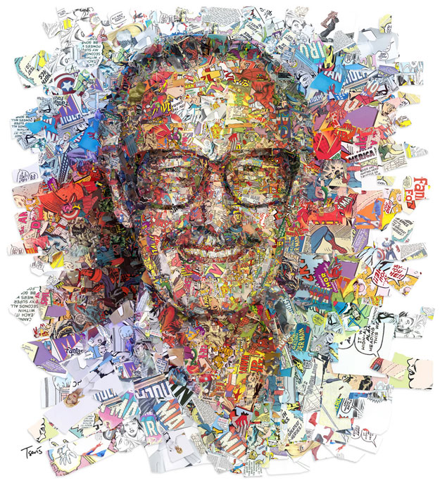 Stan Lee por Ron Galella y THR