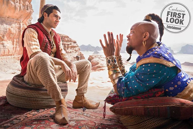 Uff, Will Smith el nuevo genio de Aladdin