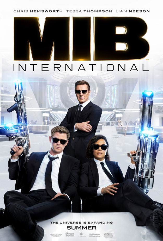 El primer cartel de MEN IN BLACK: INTERNATIONAL