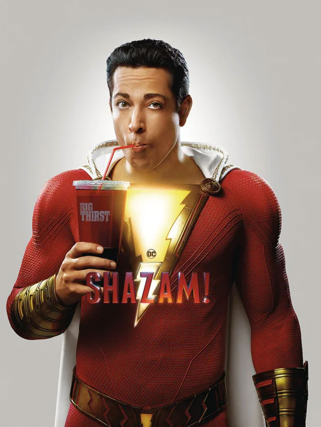 Un nuevo vistazo a Zachary Levi como Shazam!