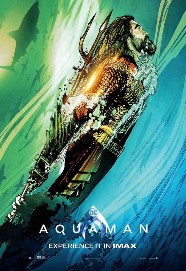 Cartel IMAX de Aquaman
