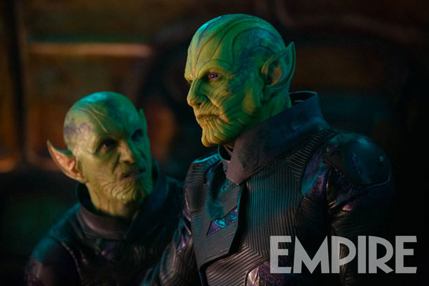 Ben Mendelsohn como el líder de los Skrull... Talos