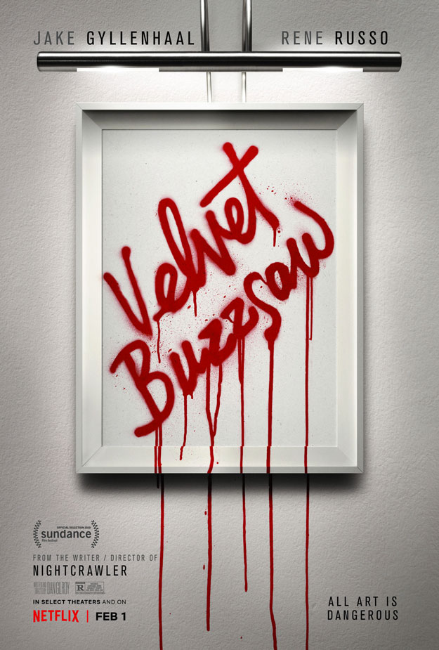 Primer y seguramente único cartel de Velvet Buzzsaw