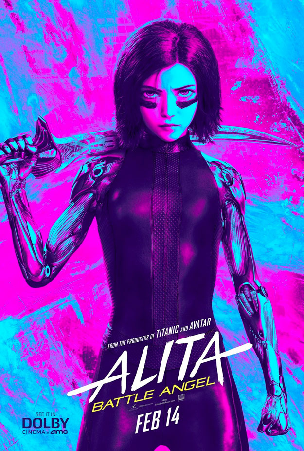 Bonito póster de Alita: Ángel de Combate