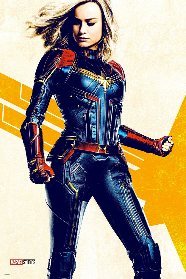 Nuevo cartel de Capitana Marvel, mola también