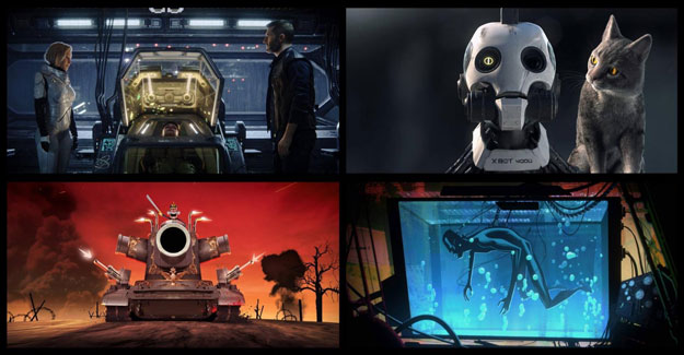 Simple pero directo... Love, Death + Robots