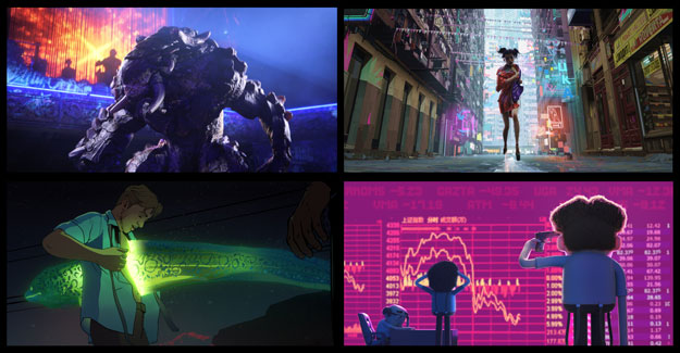 Simple pero directo... Love, Death + Robots