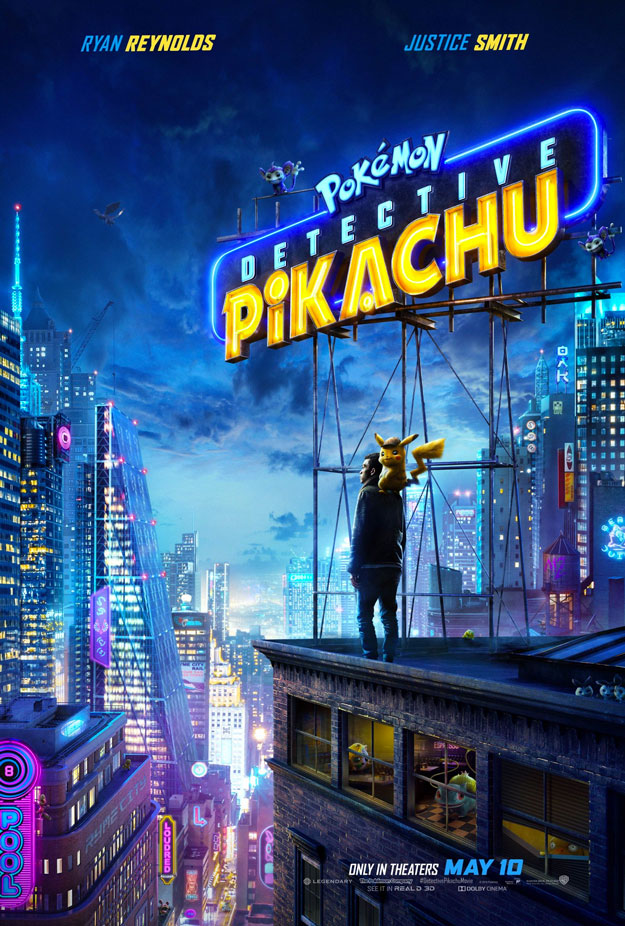 El nuevo póster de Pokémon Detective Pikachu