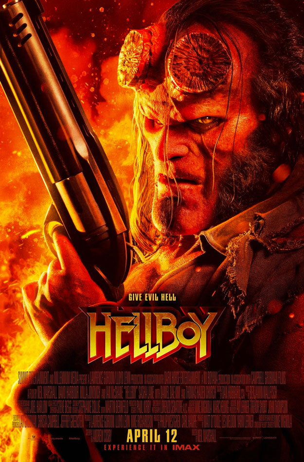 Un nuevo cartel de Hellboy, trailer mañana