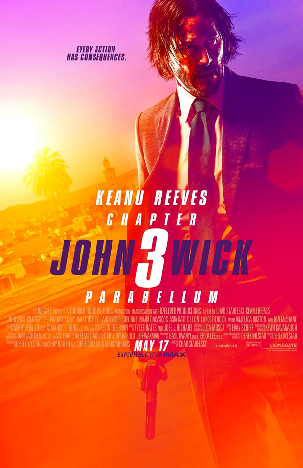 Uno de los carteles de John Wick: Capítulo 3 - Parabellum