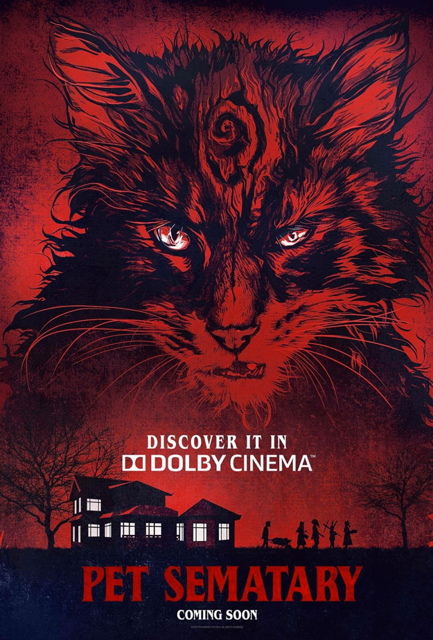 Cartel de Cementerio de animales para Dolby Cinema