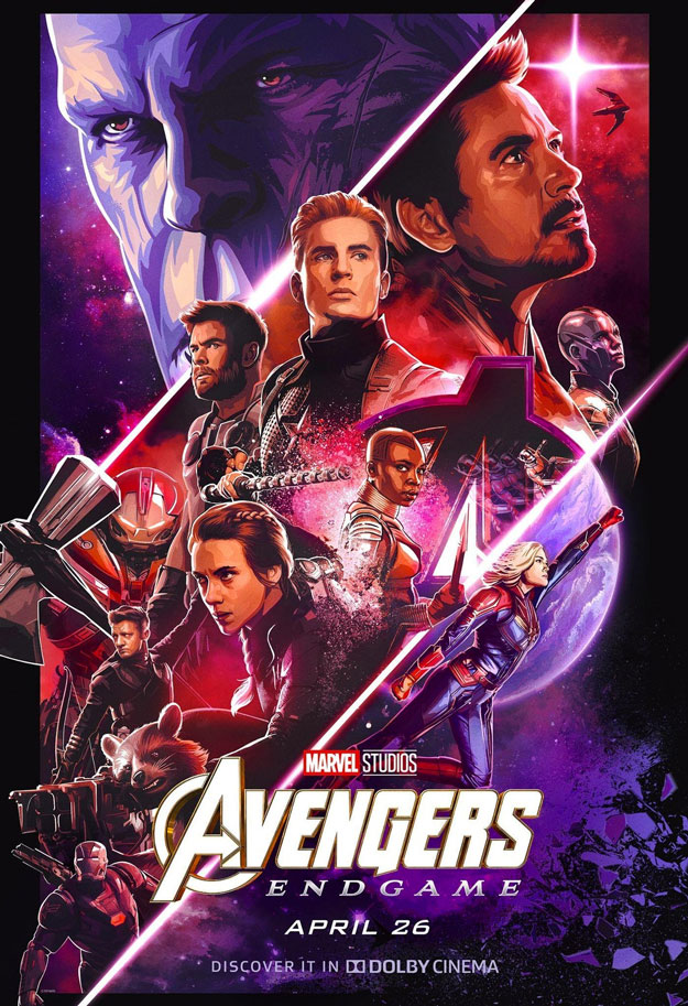 Y otro cartel más de Vengadores: Endgame... a ver quién da más