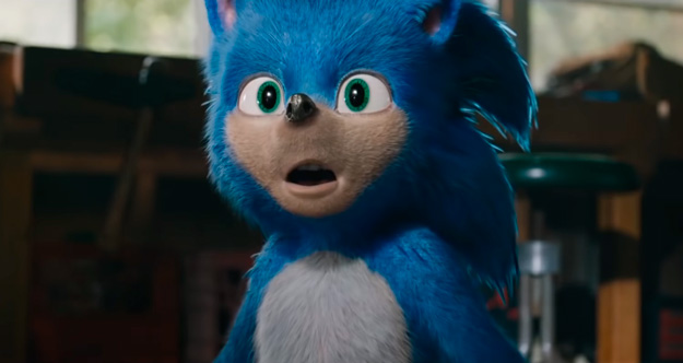 La misma cara que se nos ha quedado a todos tras ver el trailer de Sonic. La película