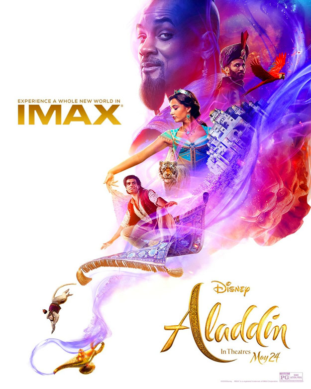 Bonito cartel este de Aladdin