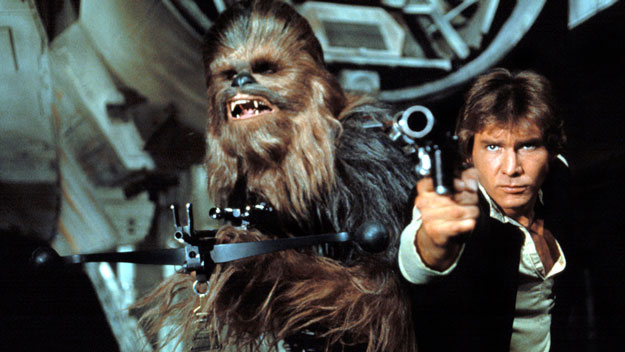 Chewbacca y Han Solo