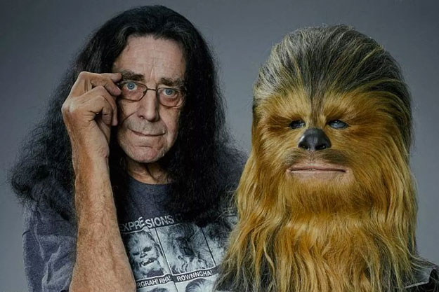 Peter Mayhew y Chewbacca