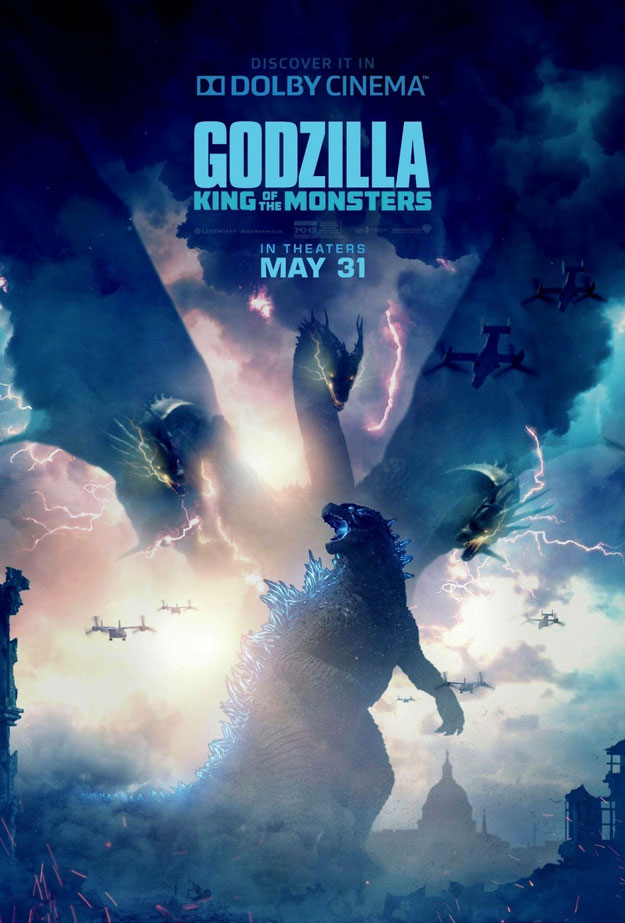 Un nuevo cartel de Godzilla: Rey de los Monstruos