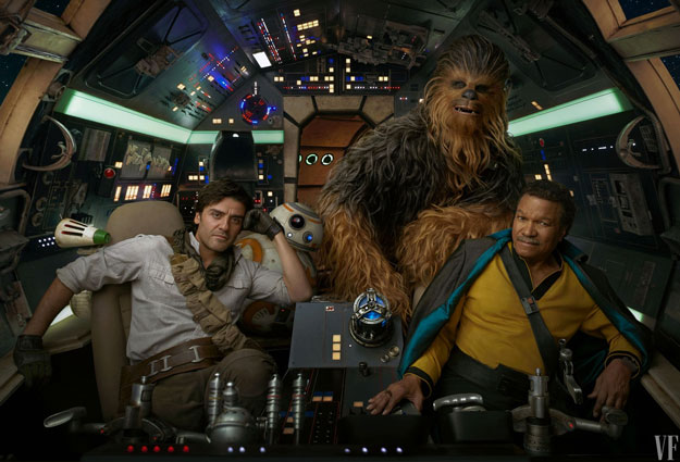 Imagen Vanity Fair de El ascenso de Skywalker