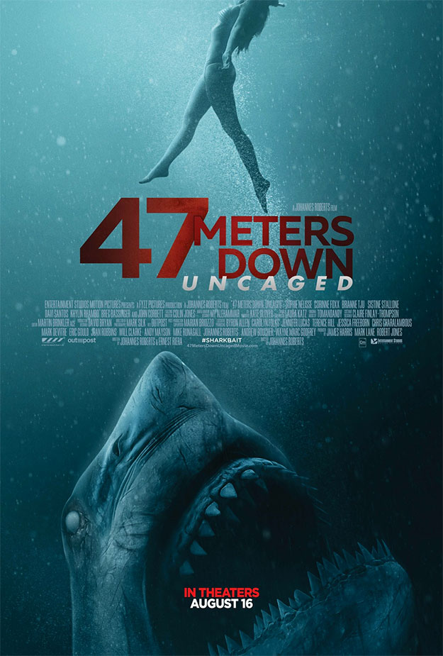 Cartel de 47 Meters Down: Uncaged