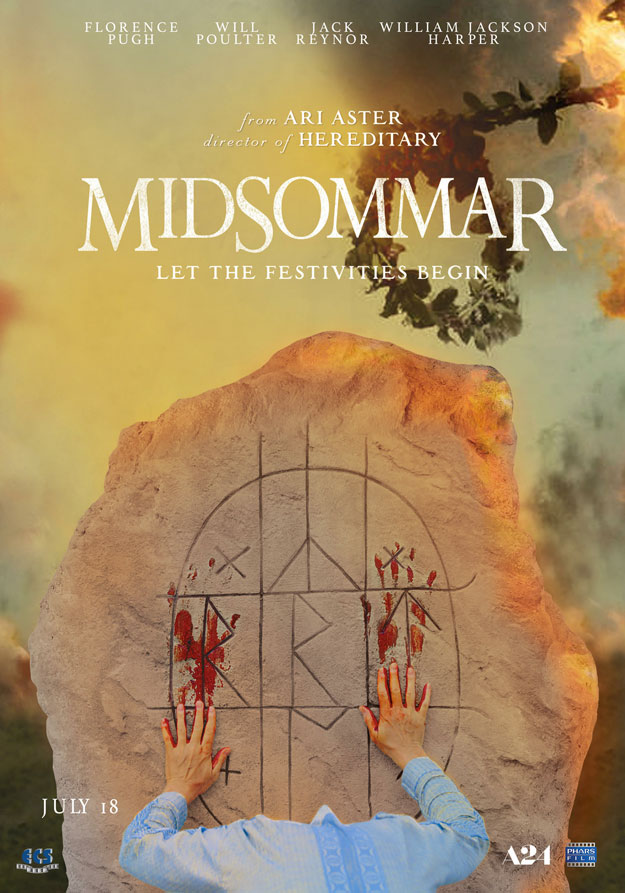 Gran cartel de Midsommar, tiene todo lo perturbador que el film de Ari Aster promete