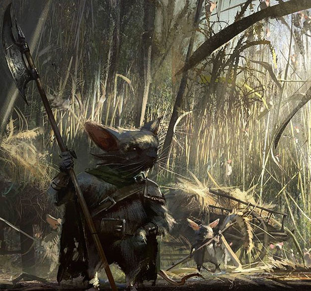 Concept art de Mouse Guard