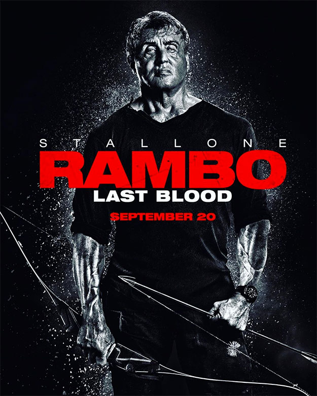 Stallone está mazas en Rambo: Last Blood