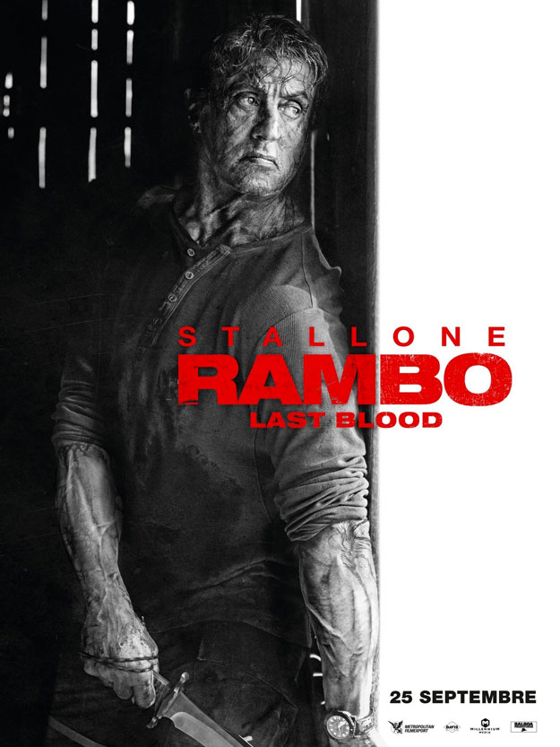 Nuevo cartel de Rambo: Last Blood... todo vena