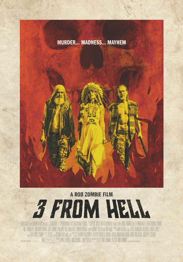 Póster final de 3 From Hell