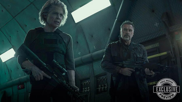 Terminator: destino oscuro (Terminator: Dark Fate) con los más veteranos del lugar en la misma