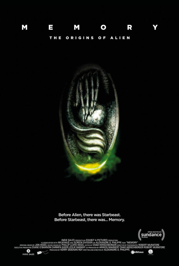 Cartel de Memory: The Origins of Alien