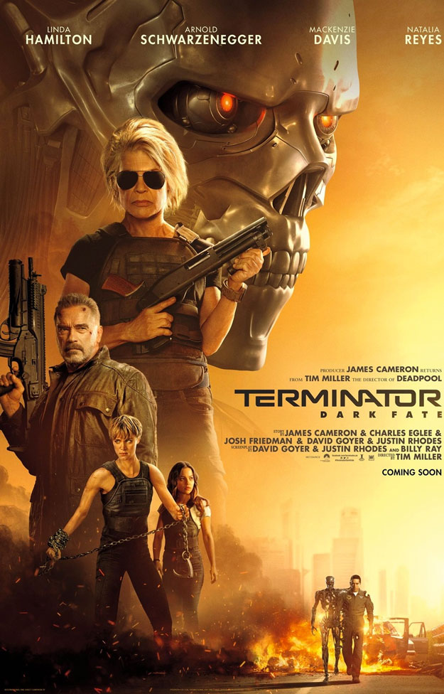Cartel de Terminator: destino oscuro