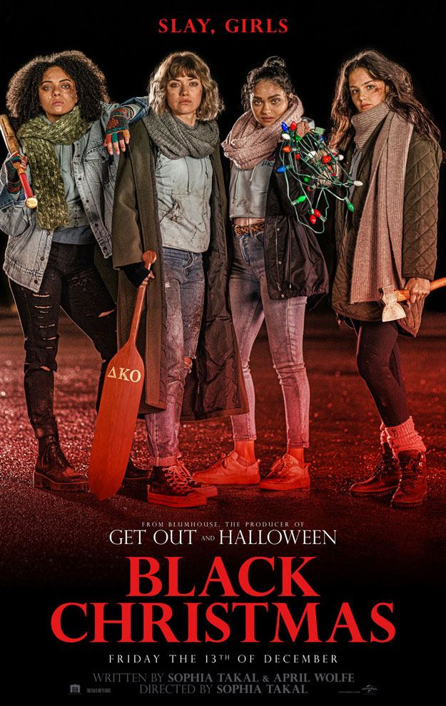 Feo cartel de Black Christmas, porque no se puede decir otra cosa