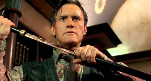 Jeffrey Combs como H.P. Lovecraft