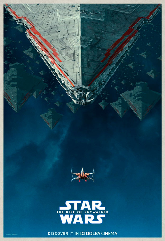 Fabuloso nuevo cartel de Star Wars: El Ascenso de Skywalker