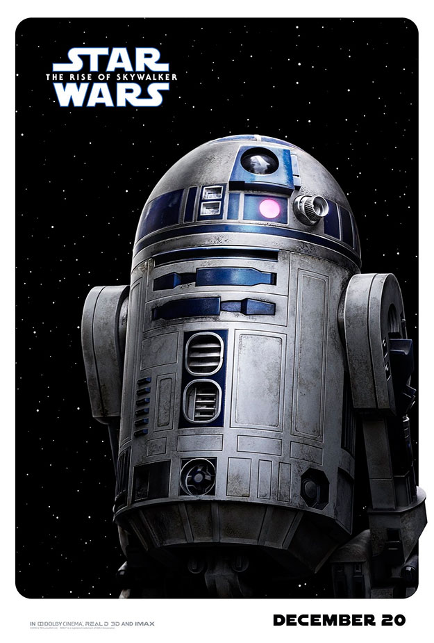 Trece carteles de Star Wars:  El Ascenso de Skywalker