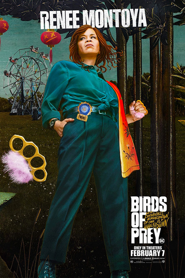 Cartel de Aves de presa (y la fantabulosa emancipación de Harley Quinn)