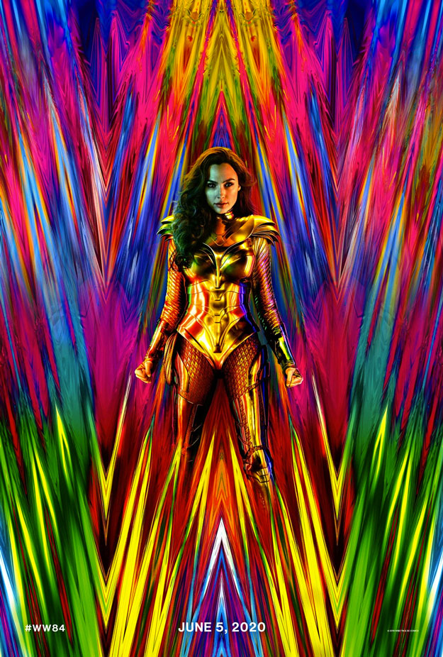 El primer cartel de Wonder Woman 1984... explosión de color