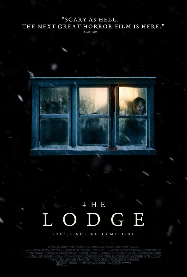 Otro cartel de The Lodge... terror del bueno