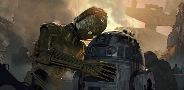 Concept art de "Star Wars: Duel of Fates", el guión de Colin Trevorrow