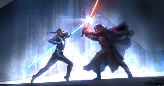 Concept art de "Star Wars: Duel of Fates", el guión de Colin Trevorrow