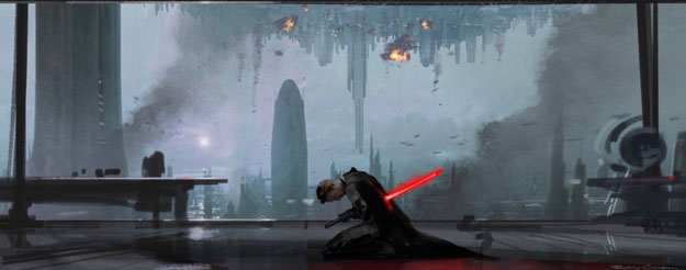 Concept art de "Star Wars: Duel of Fates", el guión de Colin Trevorrow