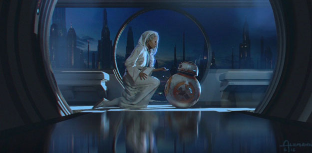 Concept art de "Star Wars: Duel of Fates", el guión de Colin Trevorrow