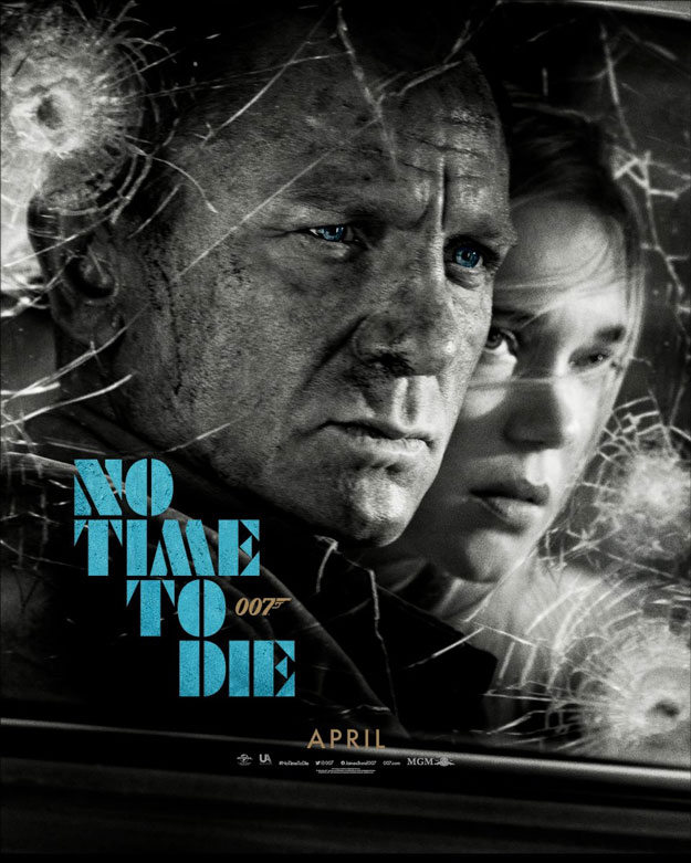 Cartel no IMAX de Sin tiempo para morir
