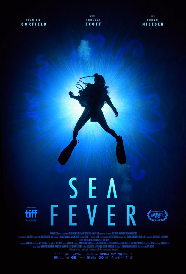 Cartel de Sea Fever, sencillo pero efectivo