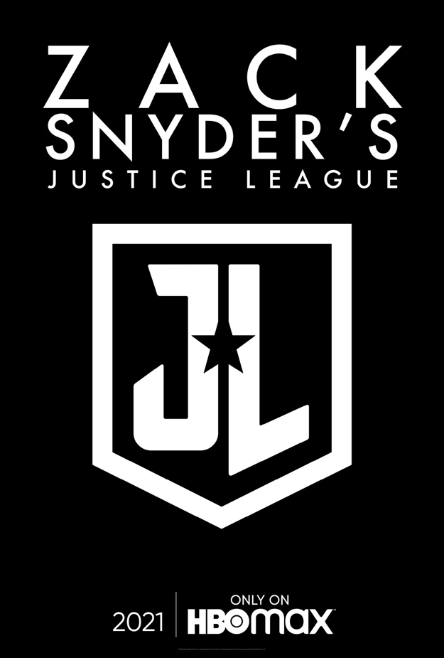 El cartel presentación de Zack Snyder's Justice League