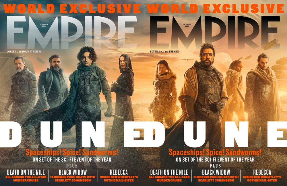 Portada del nuevo número de Empire... especial Dune
