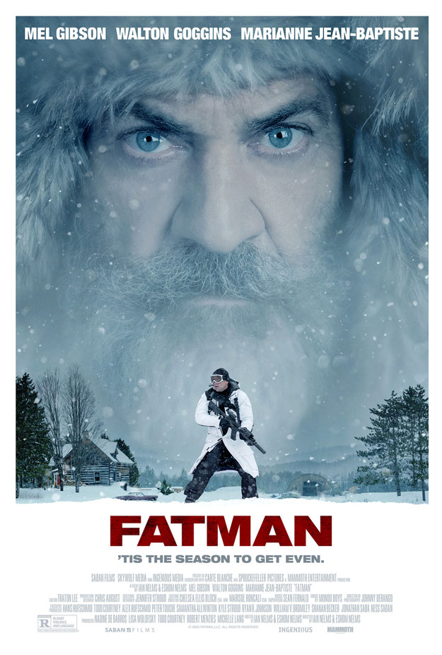 Cartel de Fatman... recuerda mucho a The Grey