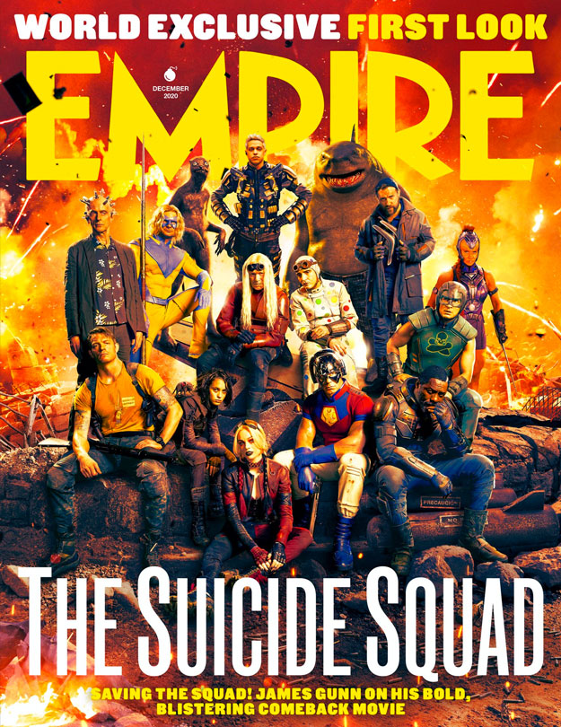 Otra de las portadas de Empire dedicadas a Escuadrón Suicida